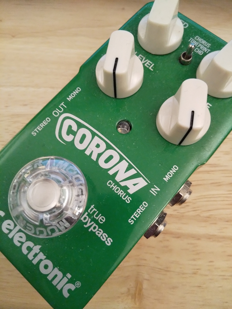 TC ELECTRONIC Corona Chorus レビュー - JG251 blog