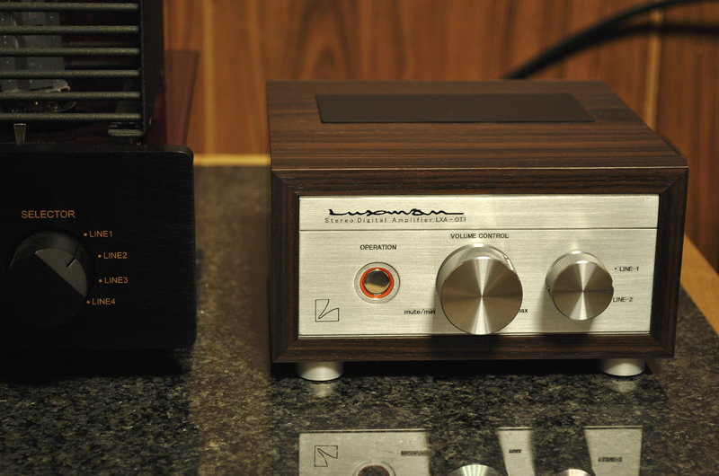 LUXMANデジタルアンプLXV-OT1とOT3 LXA-OT3 LUXMAN デジタルアンプ