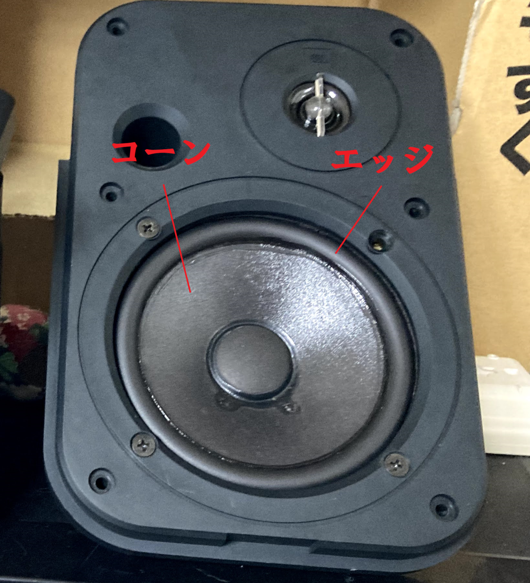 超初心者がJBL Control 1のエッジ交換をしてみた【スピーカー