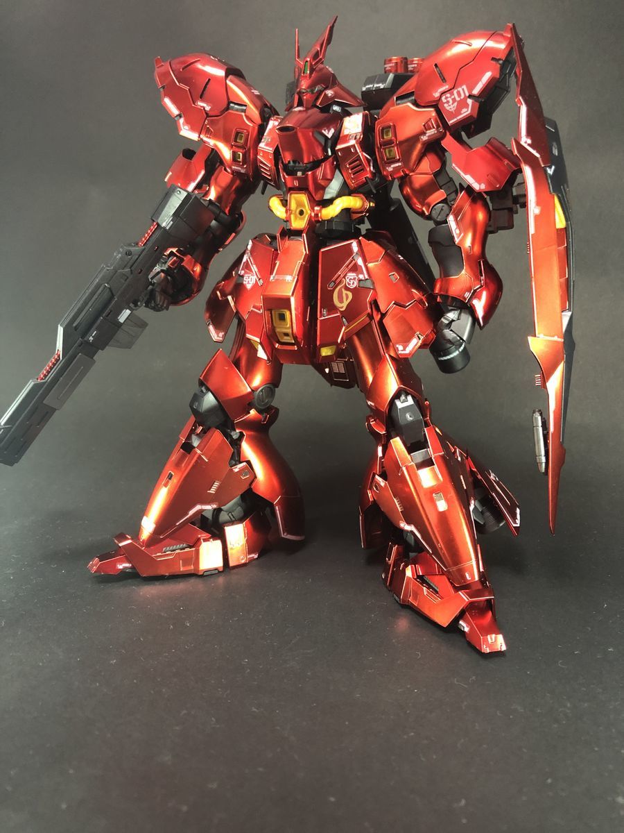 RG サザビー スペシャルコーティング完成レビュー - ガンプラ女子の素