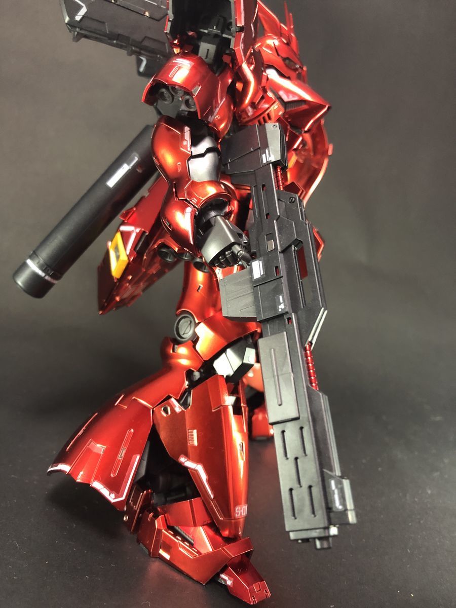 RG サザビー スペシャルコーティング完成レビュー - ガンプラ女子の素