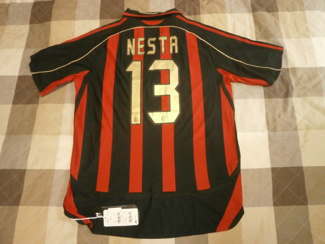 ユニフォーム その162 ACミラン 2006-2007シーズン ホーム用 半袖