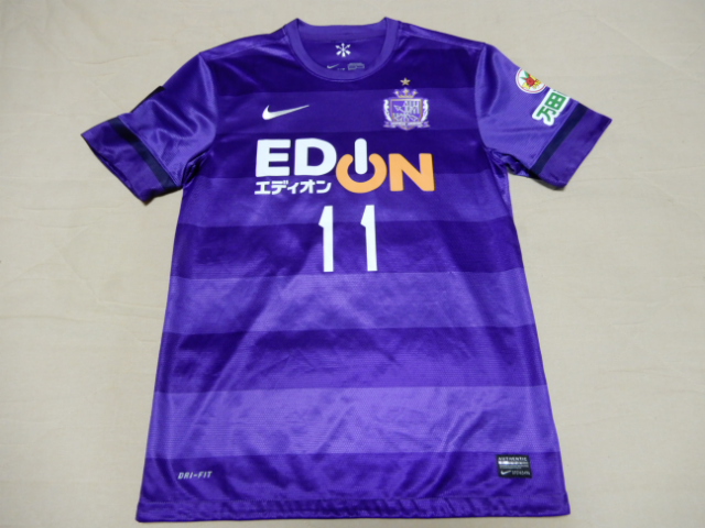 ユニフォーム その252 サンフレッチェ広島 2013年シーズン 1st用 半袖