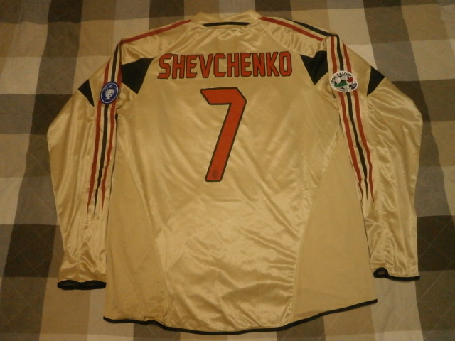 ユニフォーム その268 ACミラン 2004-2005シーズン 3rd用 長袖