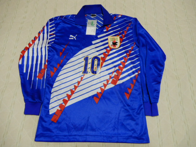 ユニフォーム 430枚目 日本代表 1993年 ホーム用 長袖 ラモス瑠偉