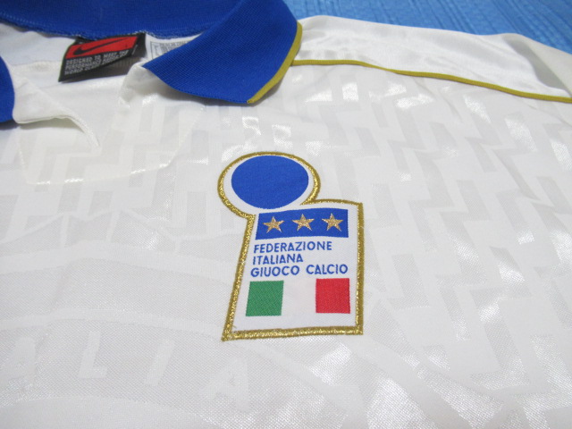ユニフォーム 949枚目 イタリア代表 1995年 アウェイ用 長袖 選手支給