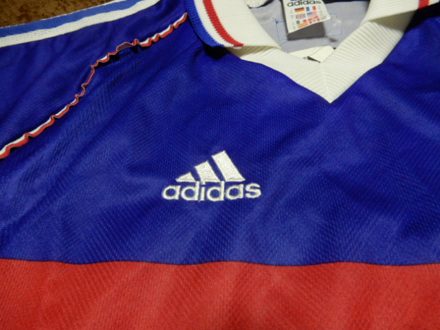 ユニフォーム 868枚目 フランス代表 1998年 ホーム用 半袖 フランス