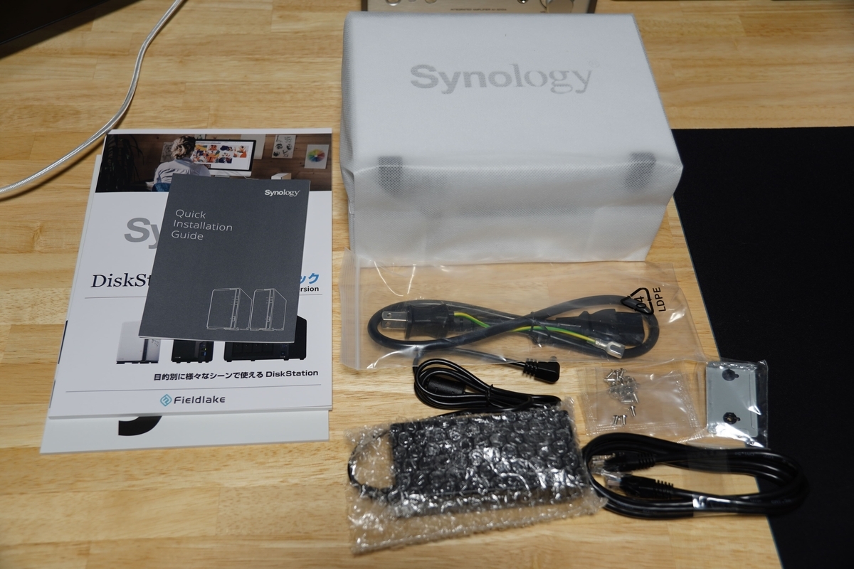 Synology Diskstation DS220j レビュー】初めてのNAS導入
