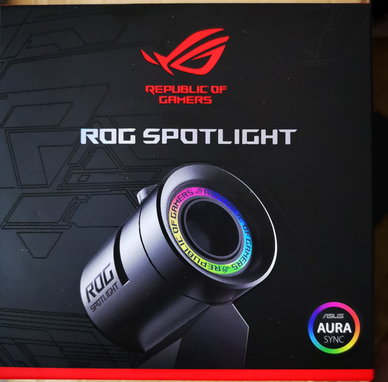 ROG SPOTLIGHTを光らせる - 買ってみたり、測ってみたり