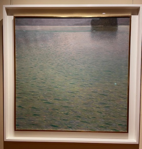 国立西洋美術館「新収蔵品」クリムト《アッター湖の島》。 - 花耀亭日記