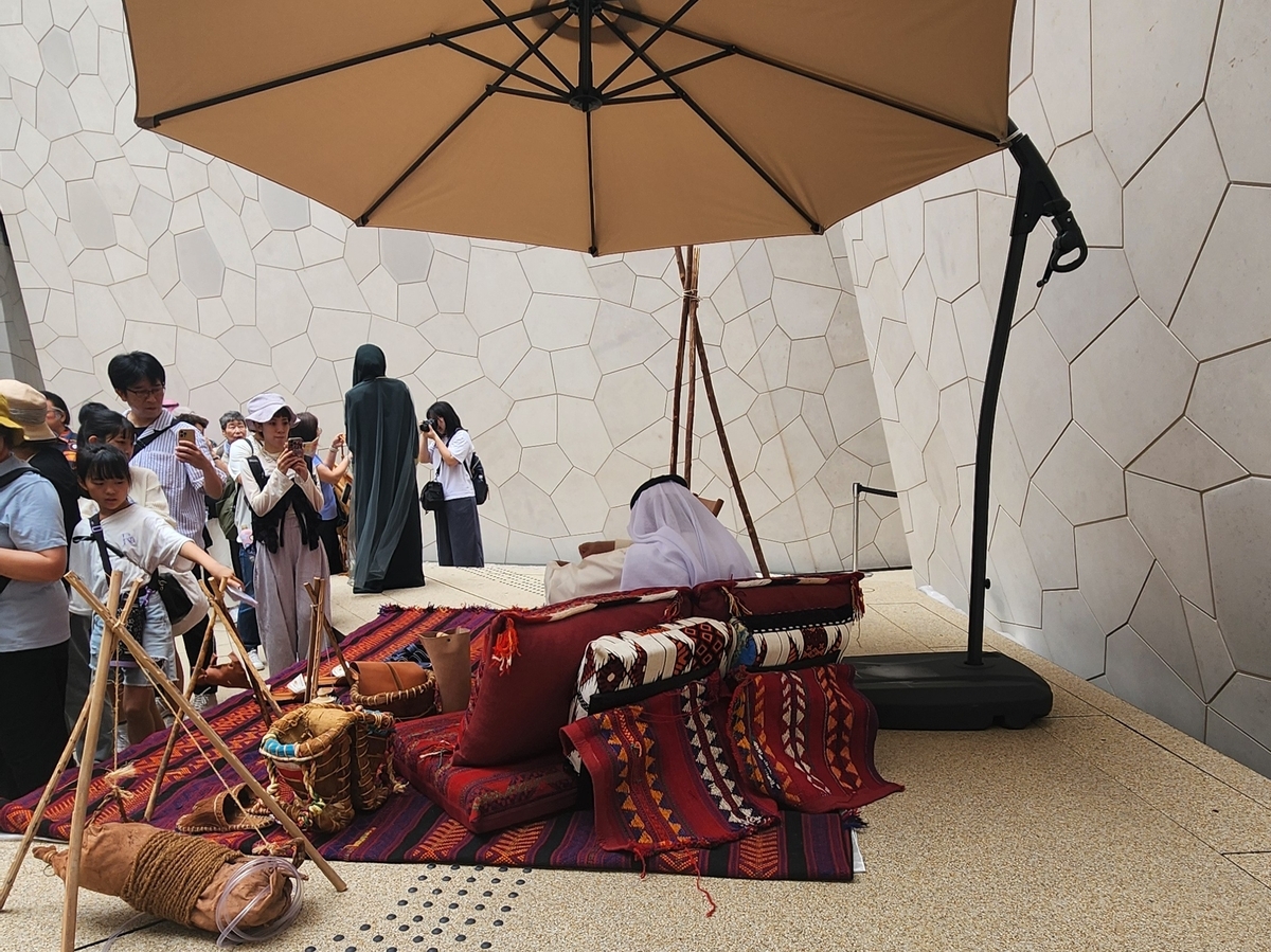 大阪万博① サウジアラビアパビリオン - かなからさんぽ