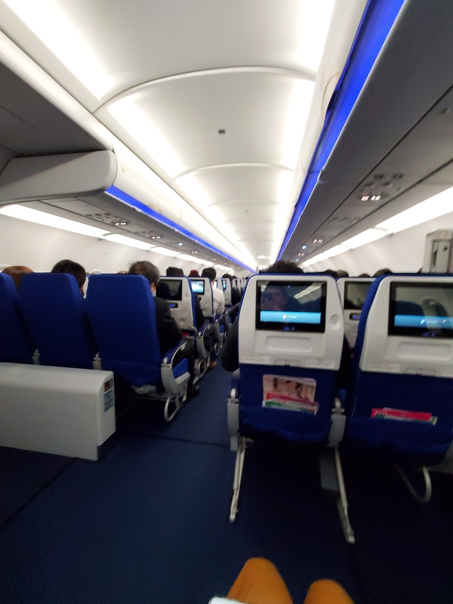 ANAのエアバス321-200(neo)に搭乗してきた - 旅鉄「かる」の旅日記