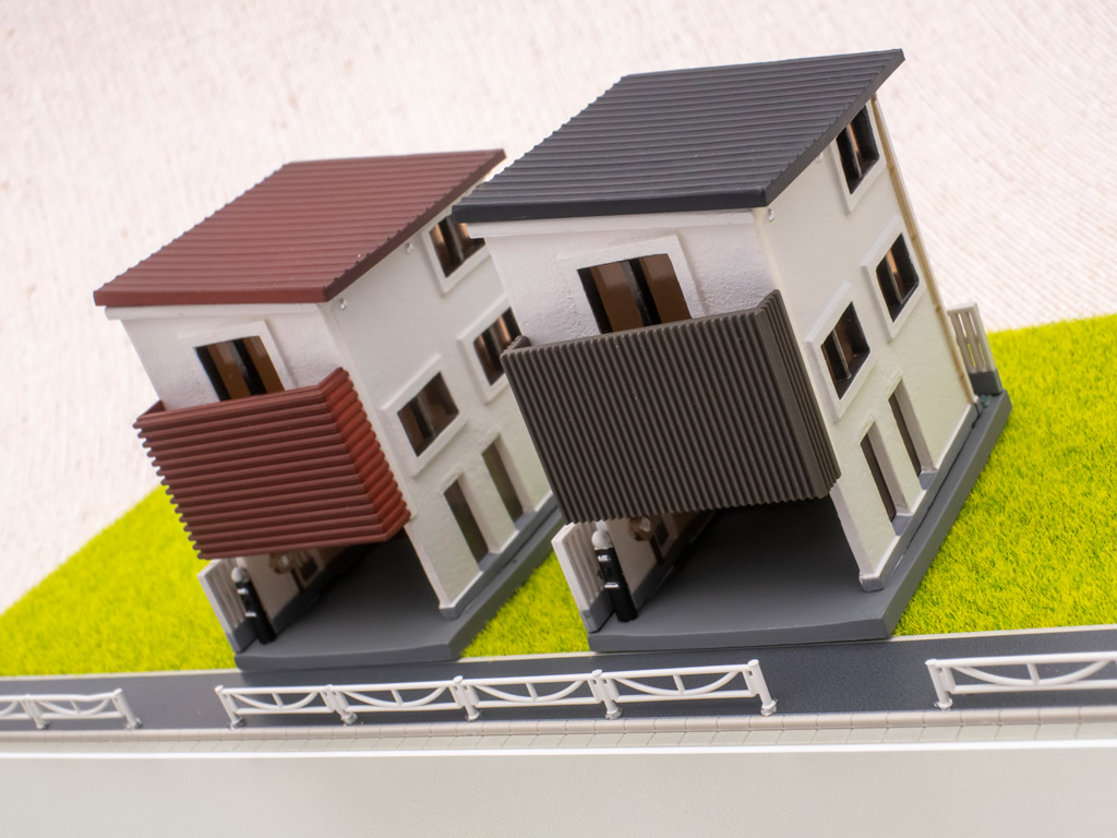 Nゲージ】ストラクチャー（ジオラマ）の建コレ「狭小住宅」を購入
