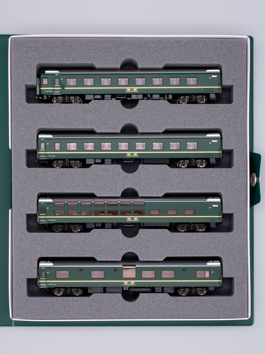 Nゲージ】トワイライトエクスプレスの「増結セット」と電気機関車