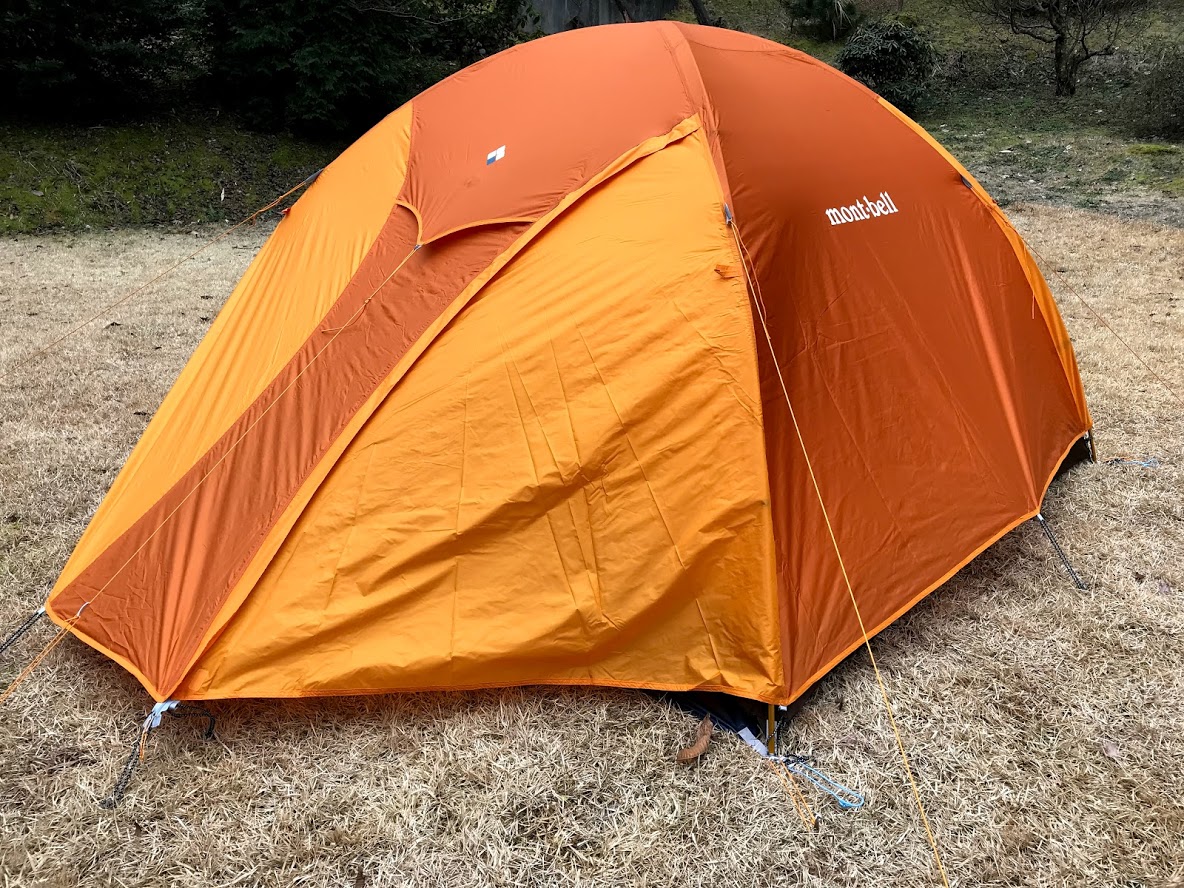 モンベル クロノスドーム4型でキャンプ in 歌瀬キャンプ場 - 行けたら