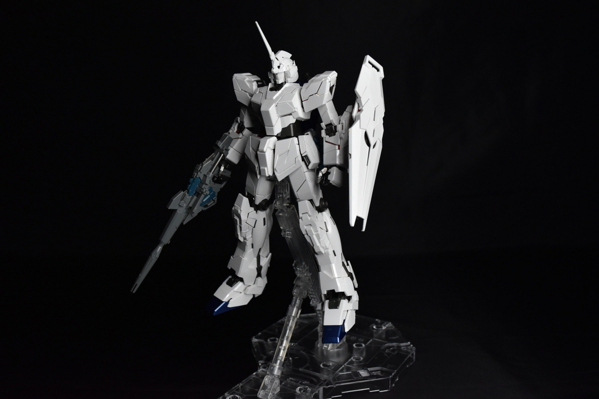 MG 1/100 ユニコーンガンダム HDカラー+MS CAGE】レビュー - ガンプラ