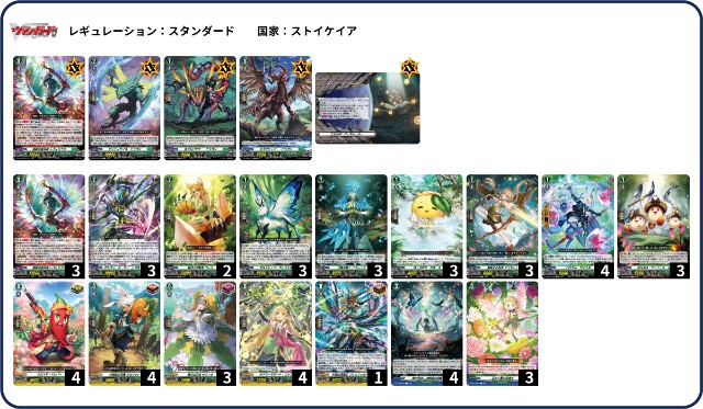 VGデッキ紹介2024「ストイケイア②」 - 芥茶の研究ノート