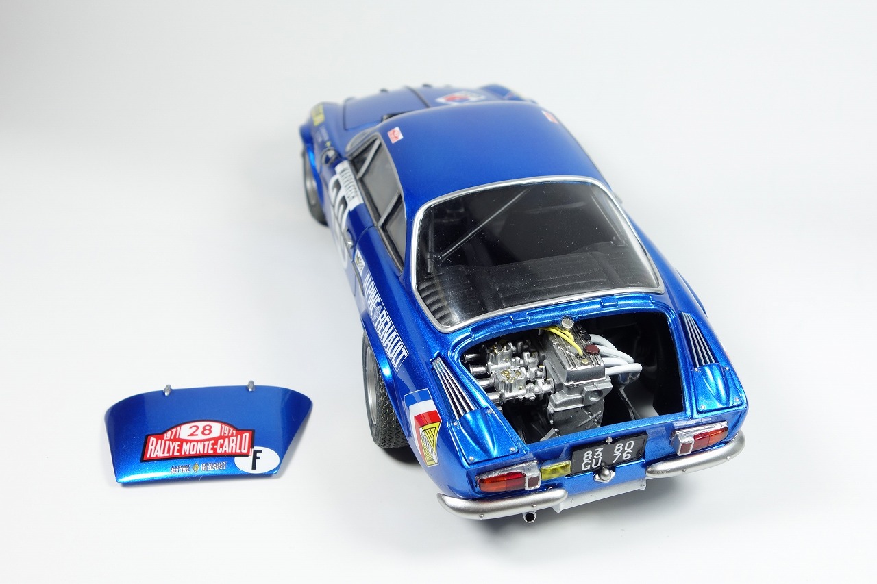 アルピーヌ ルノー A110 モンテカルロ '71 - プラモタイムカプセル