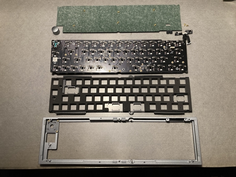 Keychron Q9 Plus (Barebone Knob) 組み立て - Koshinoyaのブログ