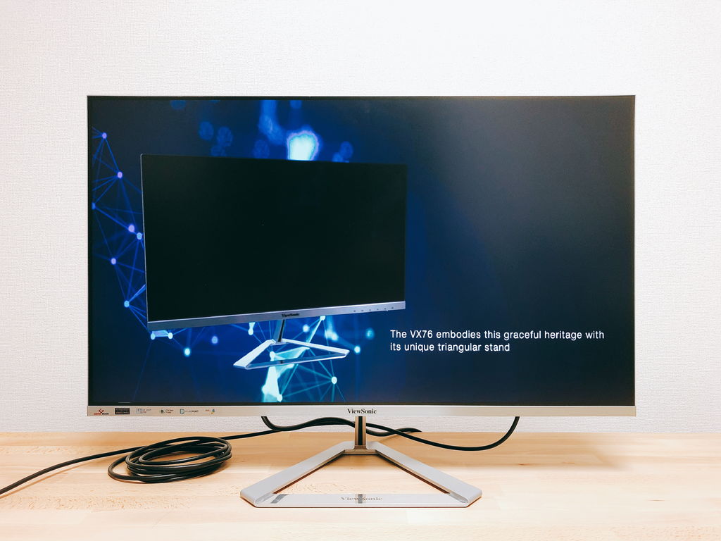 ViewSonic VX3276-2K-MHD-7 レビュー】31.5インチ超薄型デザイン IPS