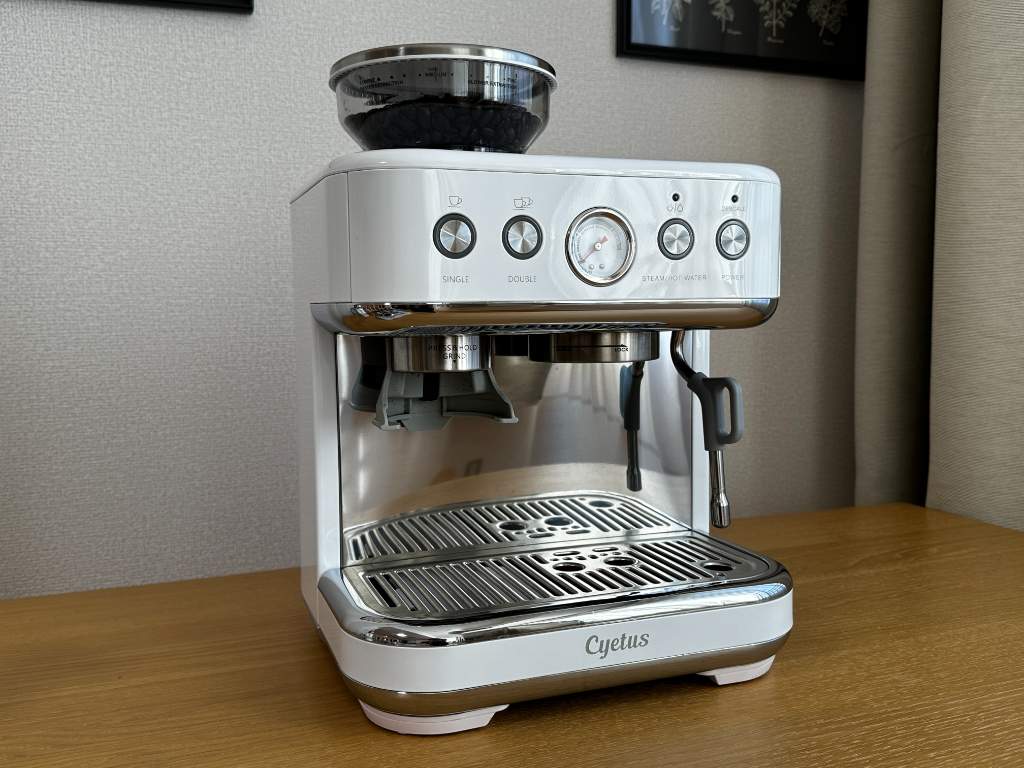 Cyetus Neo レビュー】豆挽きから抽出まで対応！挽きたて・淹れたてを