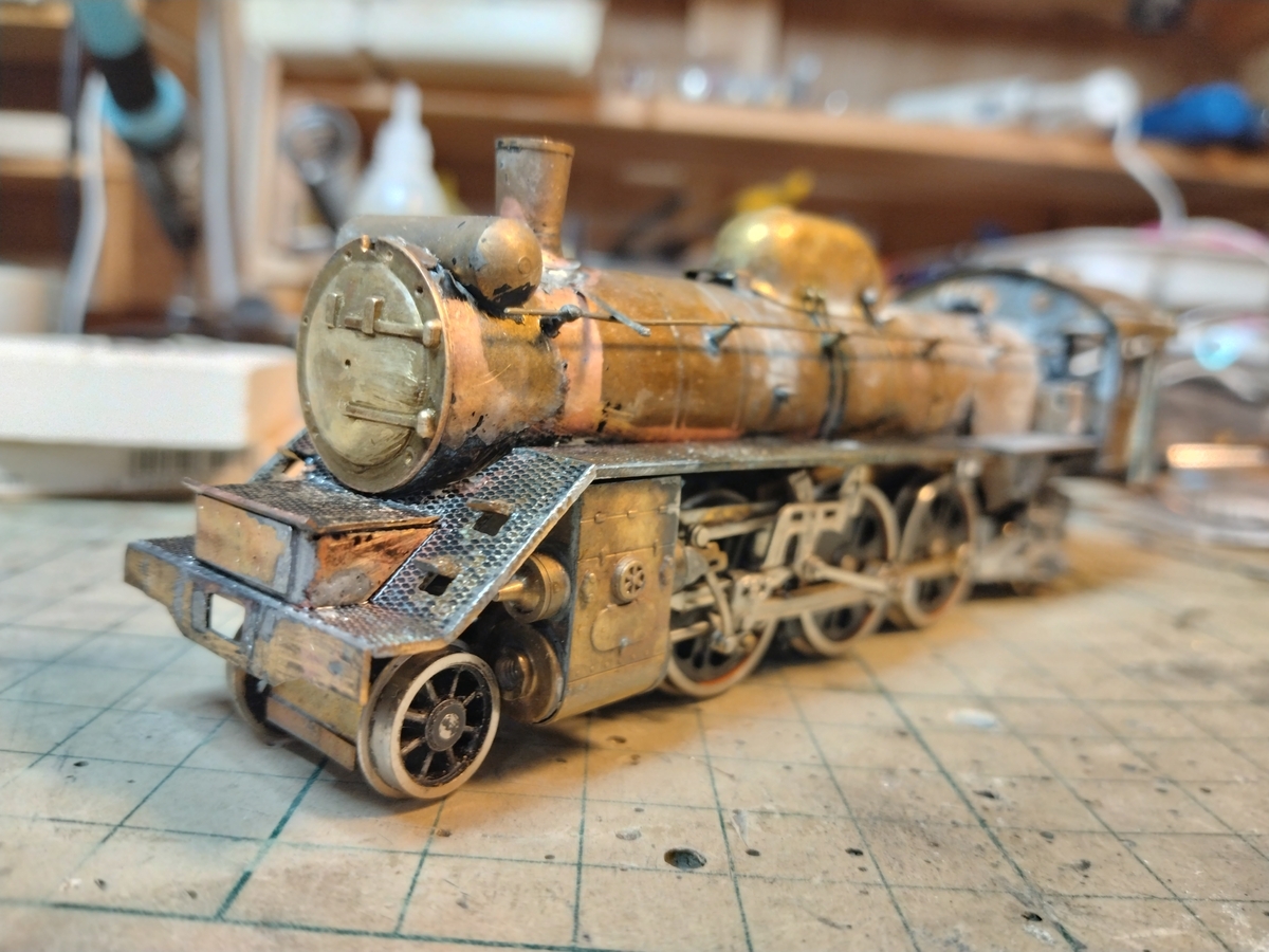 宮沢模型C58の修復 - お安く気軽にゆるっと16番