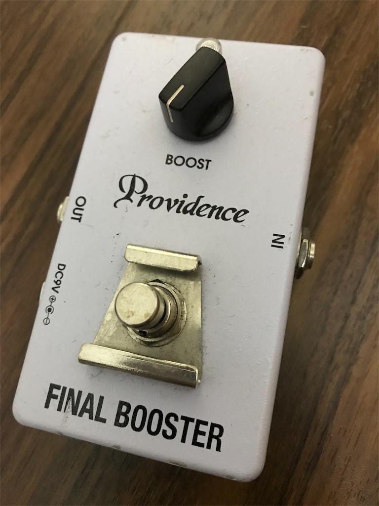 機材】Providence FINAL BOOSTER レビュー｜元バンドマンのギター人生