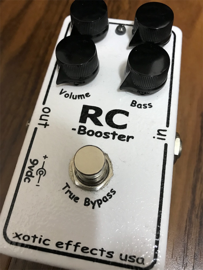 機材】Xotic RC Booster レビュー どんな時も使えるあなたの味方になる