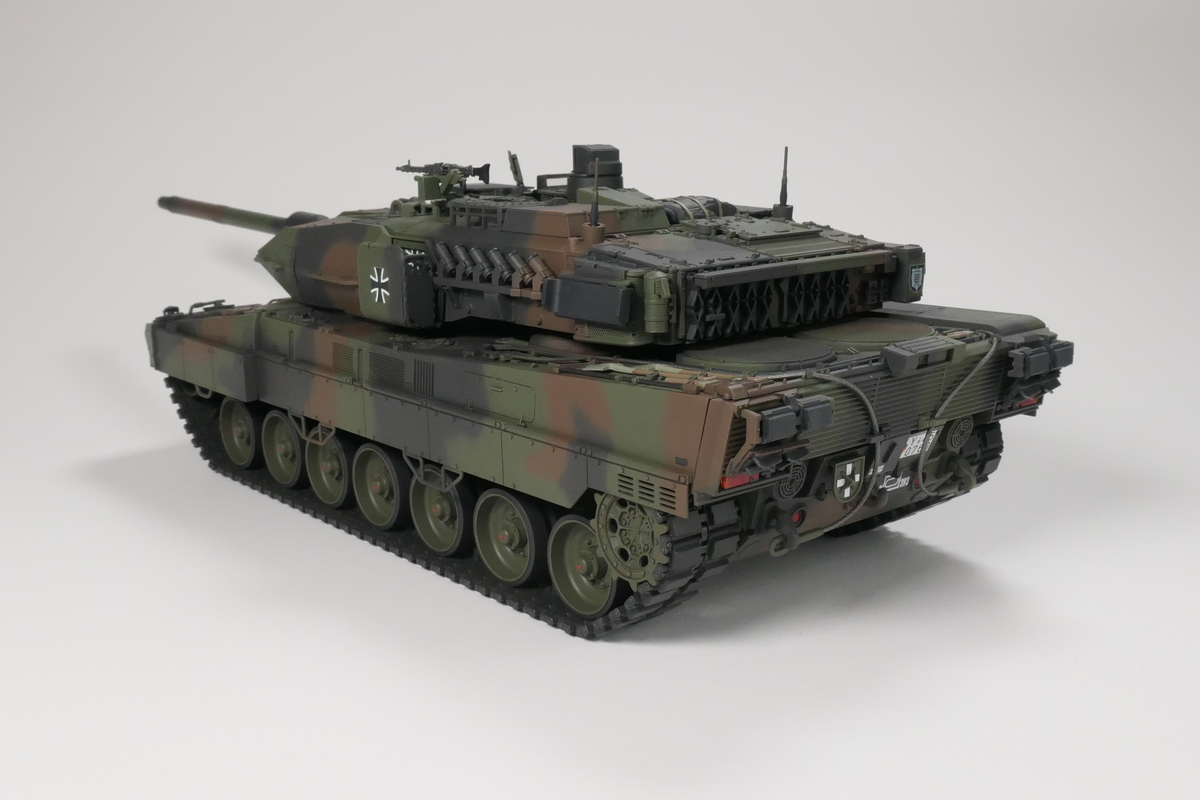タミヤ 1/35 レオパルト2A7Vを作る 完成品写真 - どらの自由帳