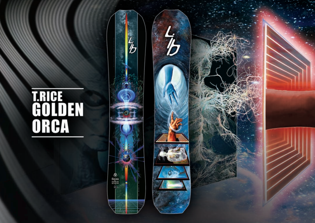 21-22シーズンはLIB-TECH GOLDEN ORCA（リブテック・ゴールデンオルカ