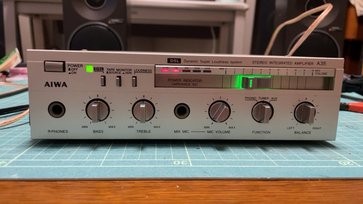 AIWA S-A35 ⑧ - 羽田電器産業 ステレオ事業部