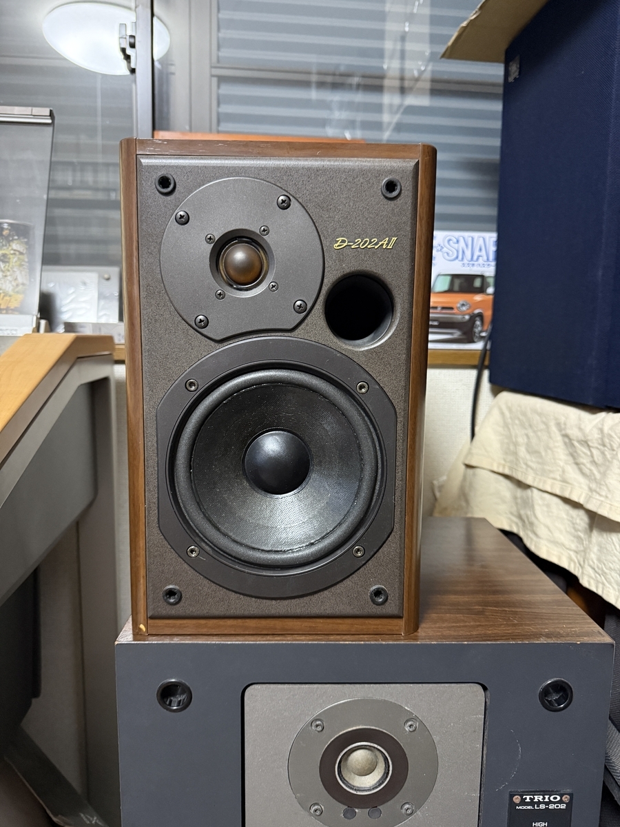 ONKYO D-202AⅡのツイーターを変えてみる - 羽田電器産業 ステレオ事業部