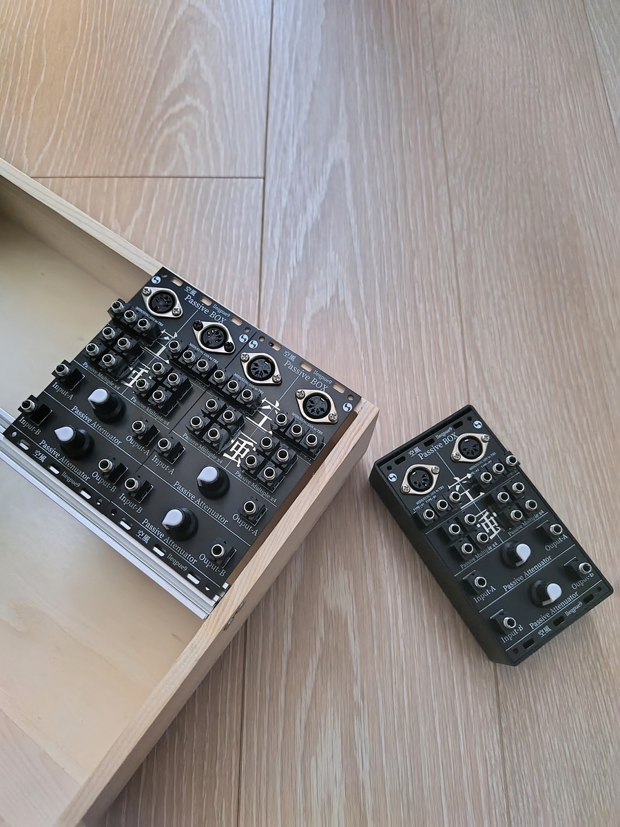 Passive Box 空風 MIDI変換/マルチプル/アッテネーター複合モジュール