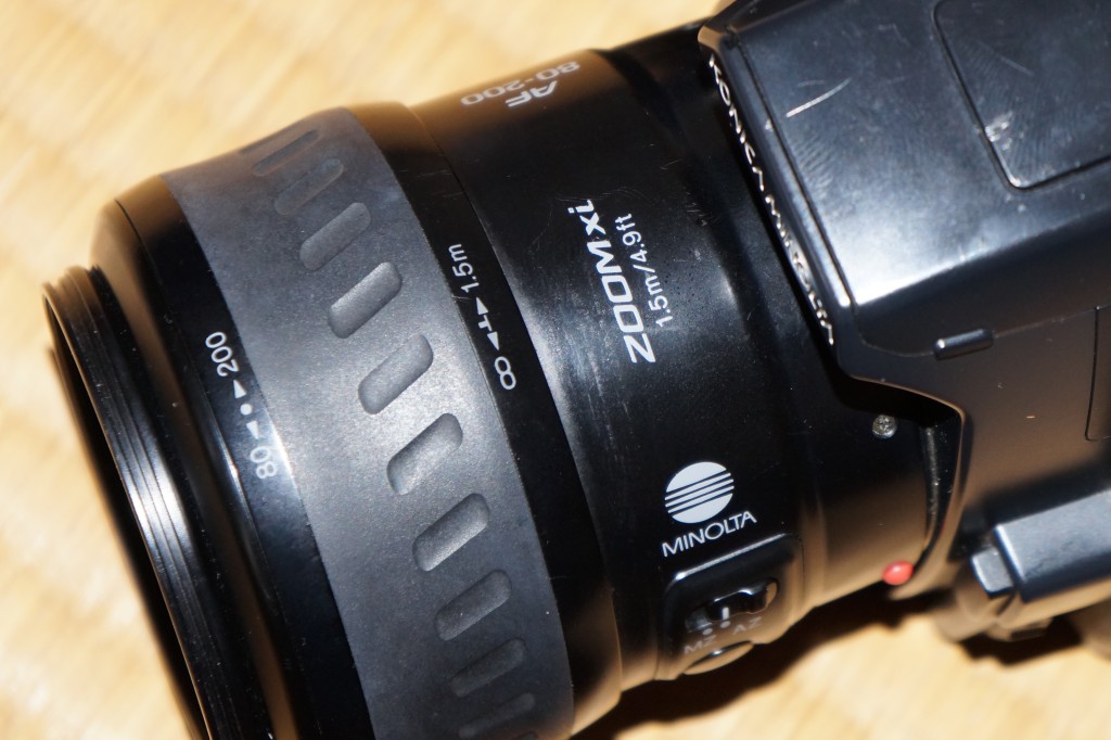 ミノルタAF Xi ZOOM 80-200mm F4.5-5.6 - 堺風の頭部