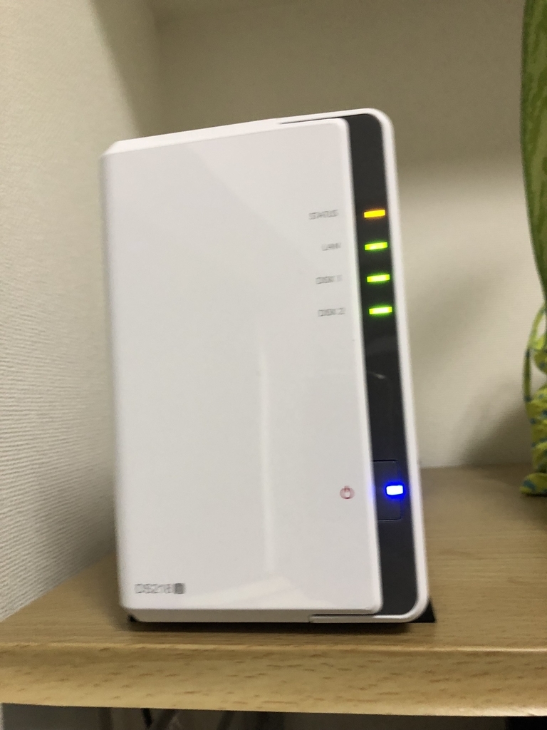 家のNASが壊れたのでデータ移行した【Synology DiskStation DS215j