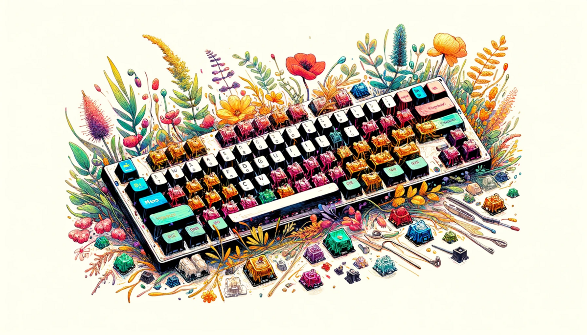 安定化したNuPhy Air60 V2のキースイッチカスタマイズについて - 虎