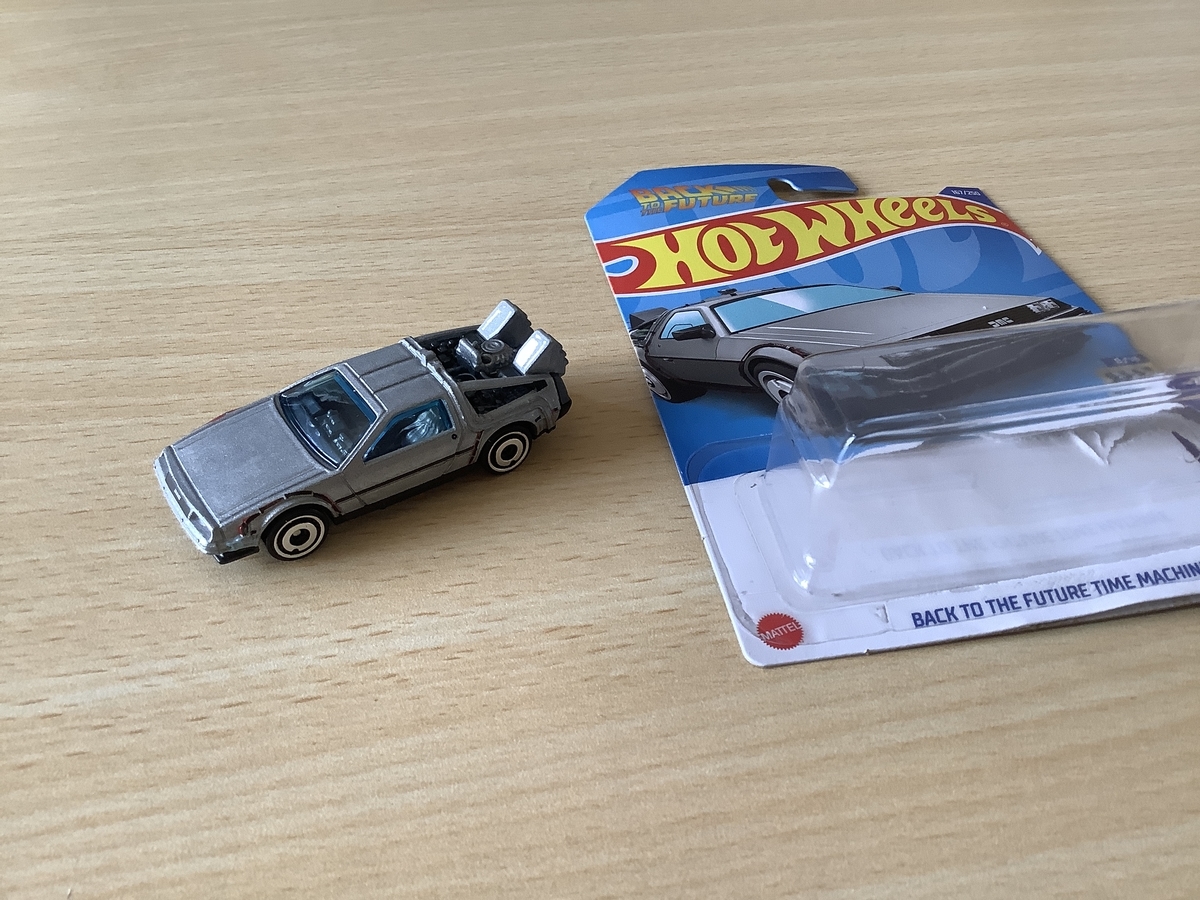 レビュー】ホットウィール デロリアン（タイムマシン）を買ってみまし