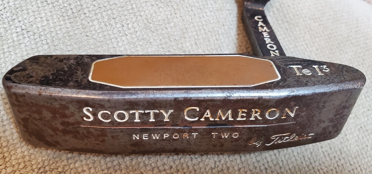 Titleist Scotty Cameron Tel3 Newport two」のメッキ塗装 - 備忘6.jp