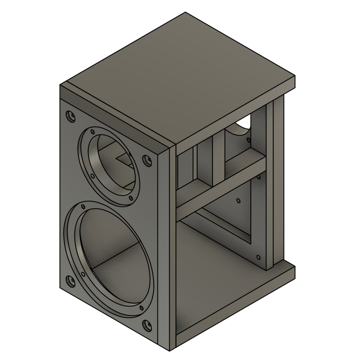 バスレフ型エンクロージャーの設計 - Wavecorのユニットで作る2way