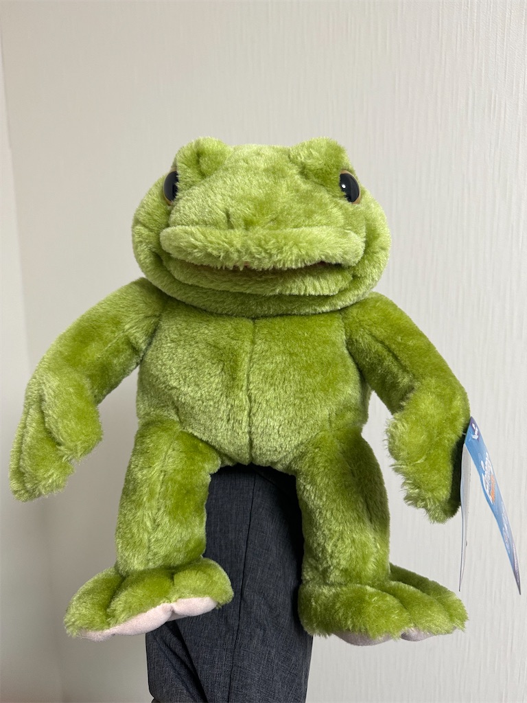 やっぱりカエルは可愛い！トイザらスでプレイトーキング カエルさんを