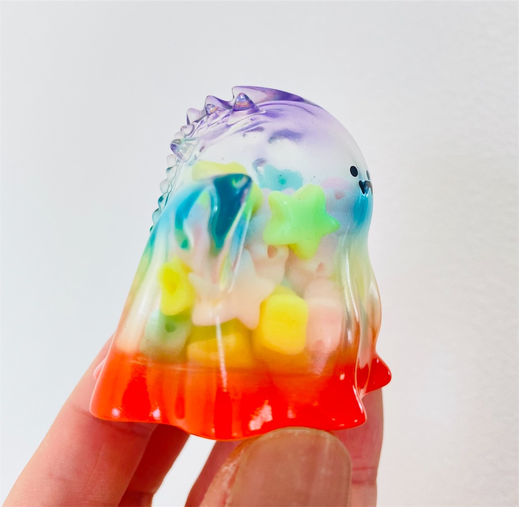 YUKI（ユキ）」虹色透明シリーズの中身入れ替えプチカスタム - みあ