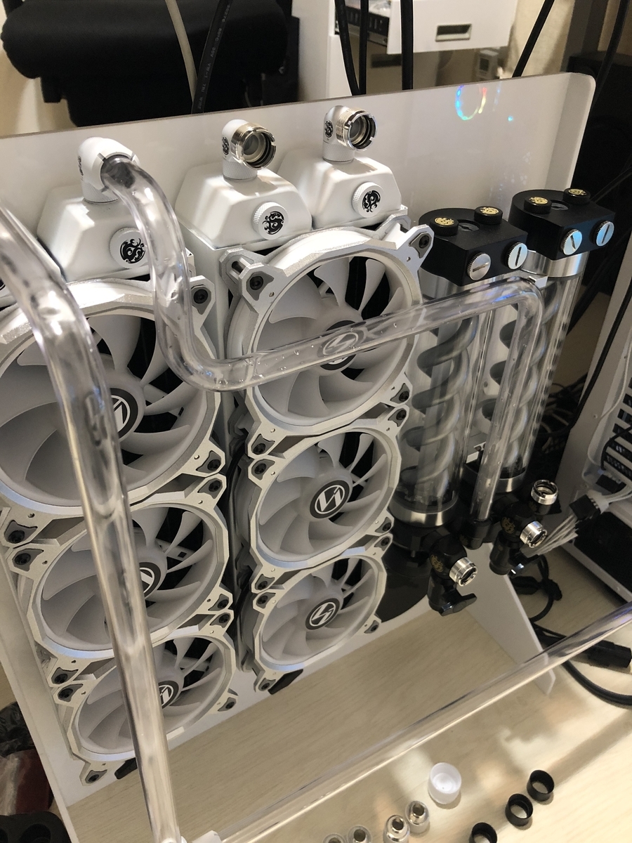 自作PC 本格水冷ガイド Extra ハードチューブループの作業手順