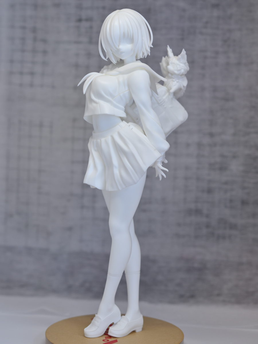 制服マシュ ガレージキット仮組～塗装 - MIYUTOのぷらも道