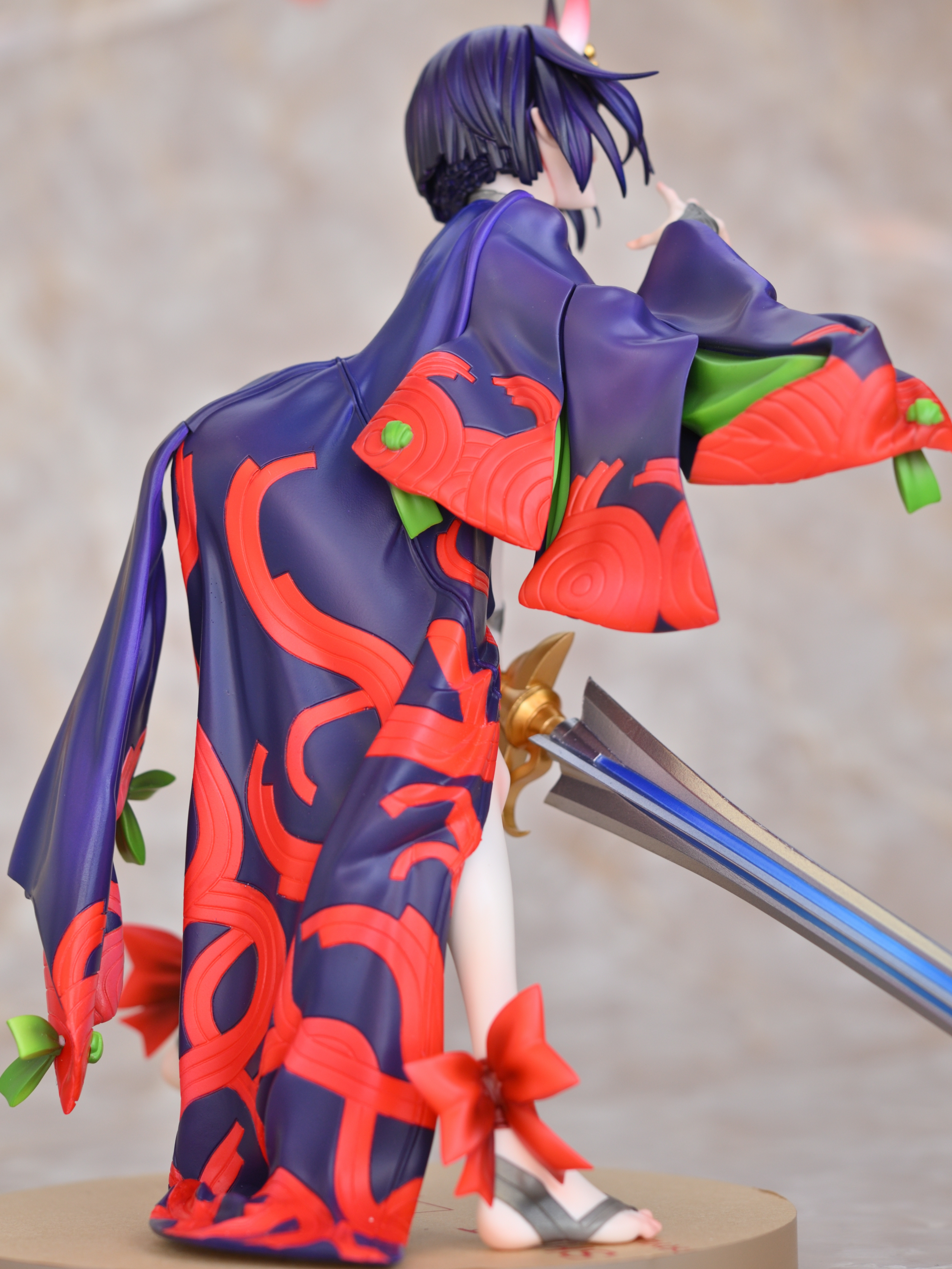 異形感満載だけど実は綺麗なお顔の酒呑童子のガレージキットを製作しま