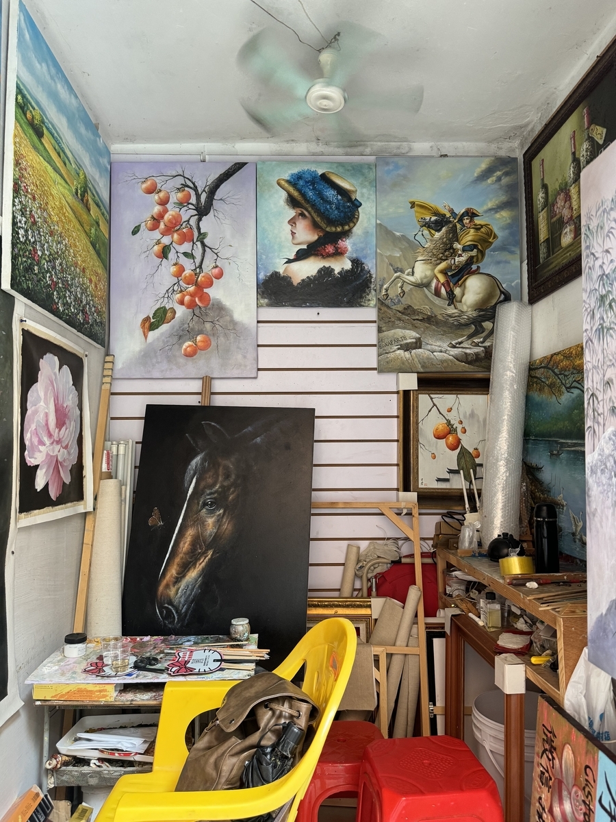 深圳の油絵村 - 日々を彩るエネルギー