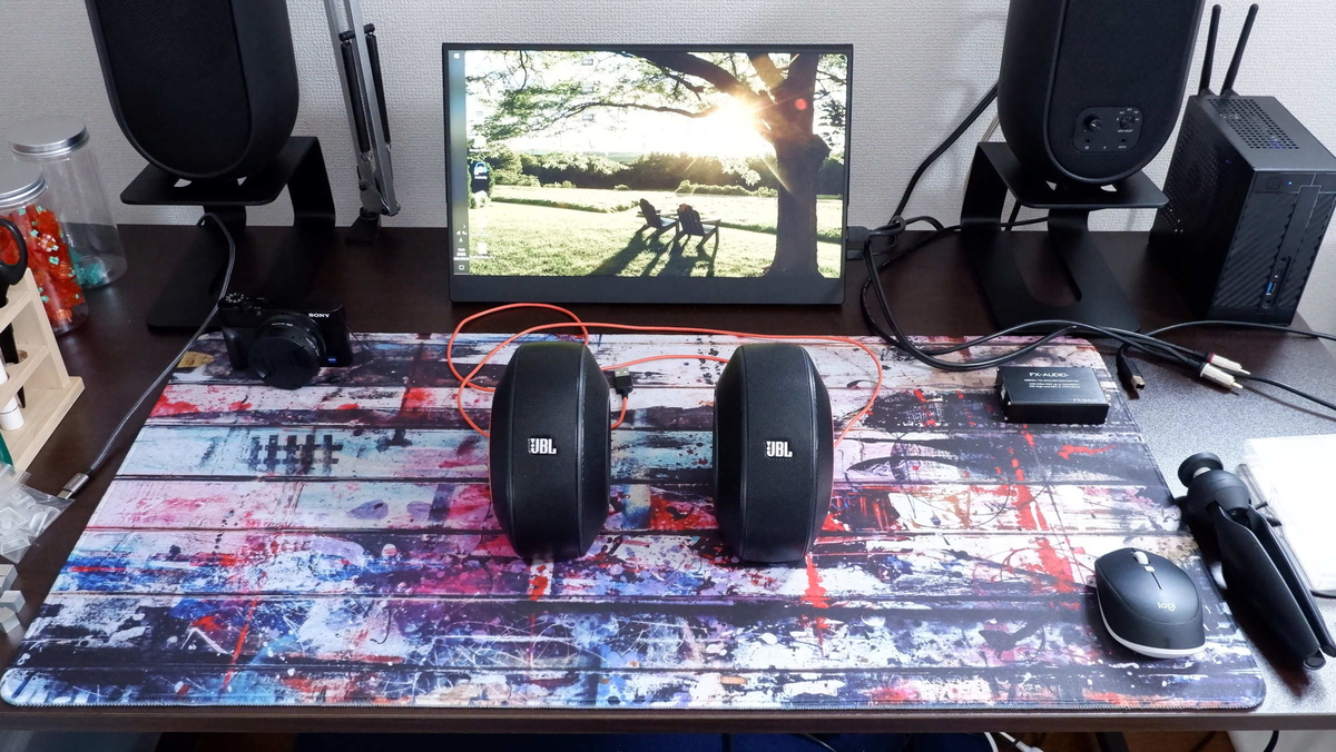 USBスピーカー JBL Pebbles と サンワサプライ 400-SP091 を聴き比べる