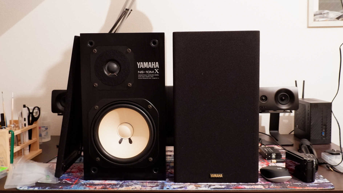 YAMAHA NS-10MX のコンデンサーを交換してみる - いつか消える文章