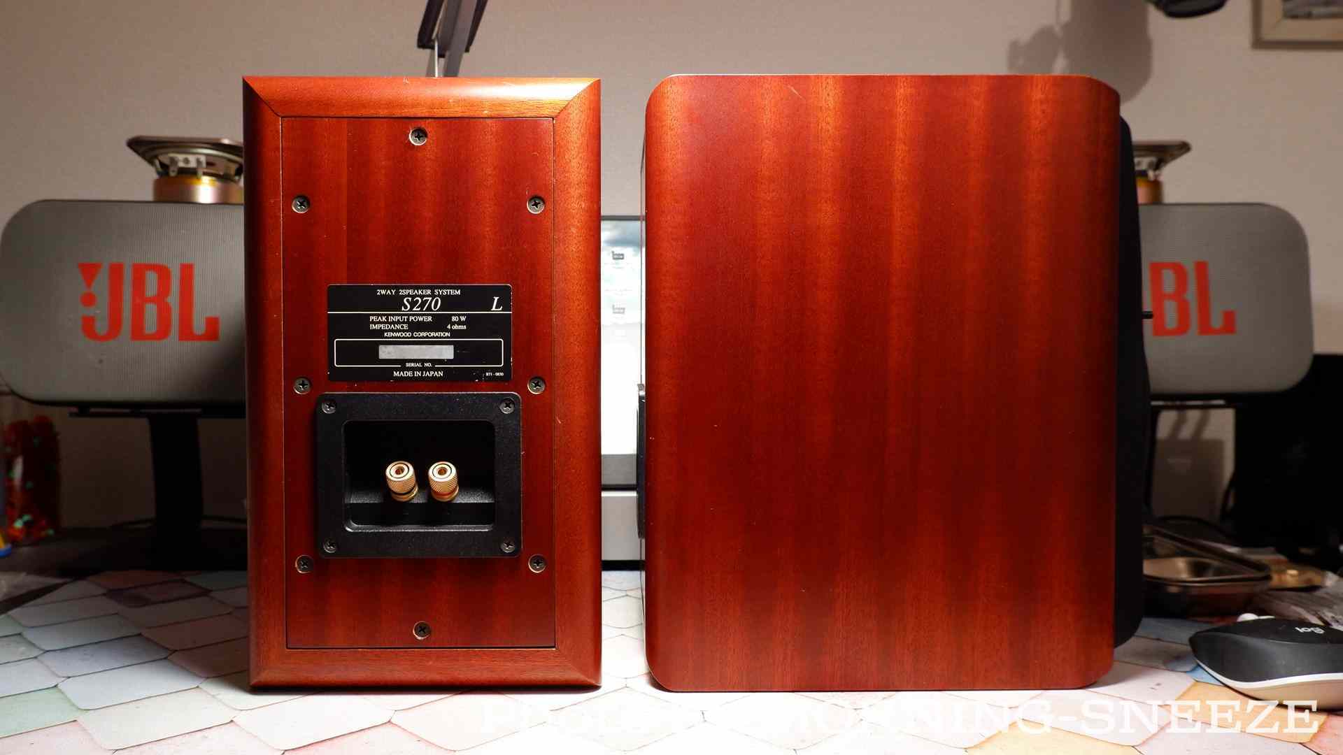 KENWOOD S270 をメンテナンスする - いつか消える文章