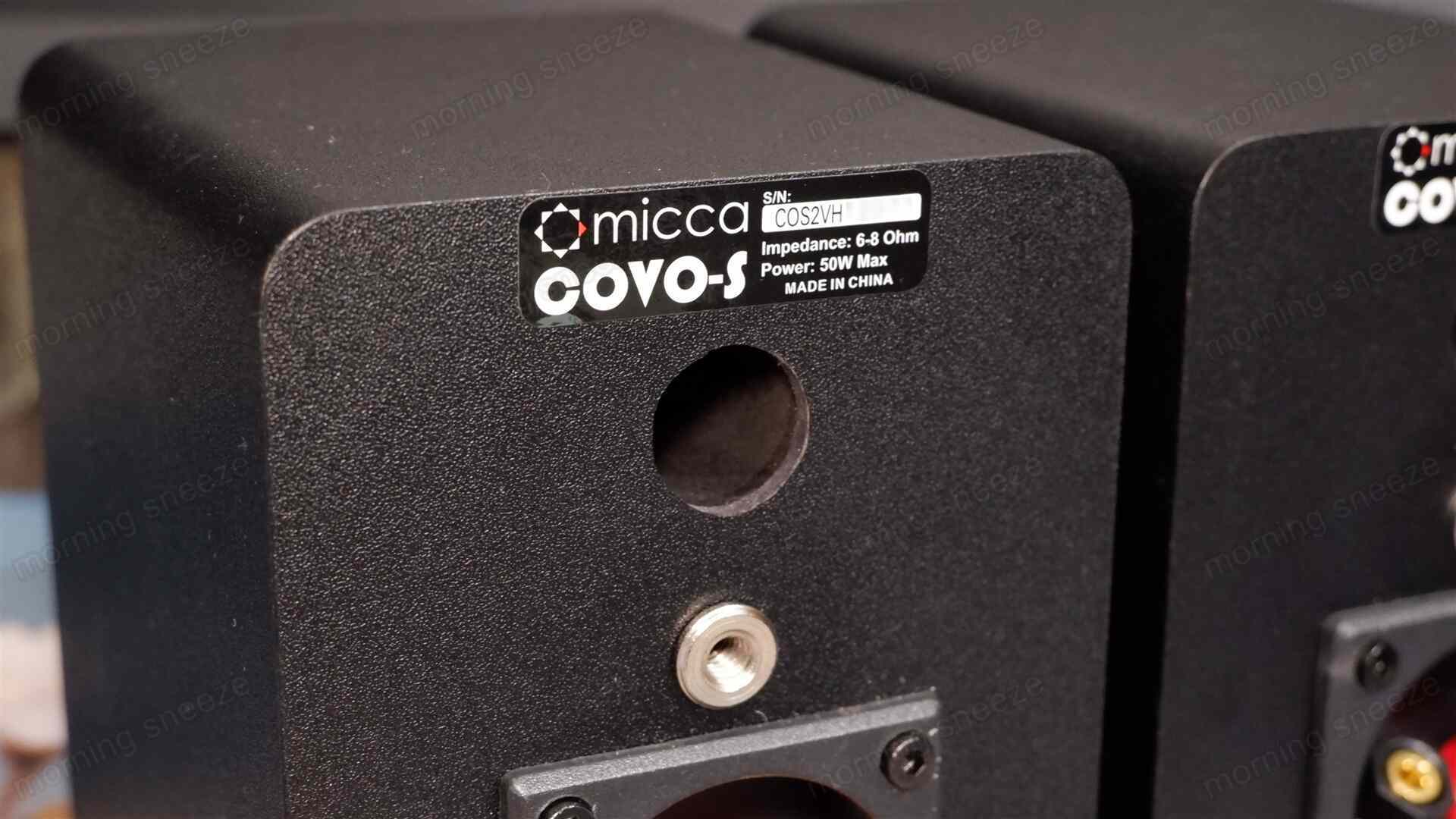 Micca COVO-S を鳴らしてみる - いつか消える文章