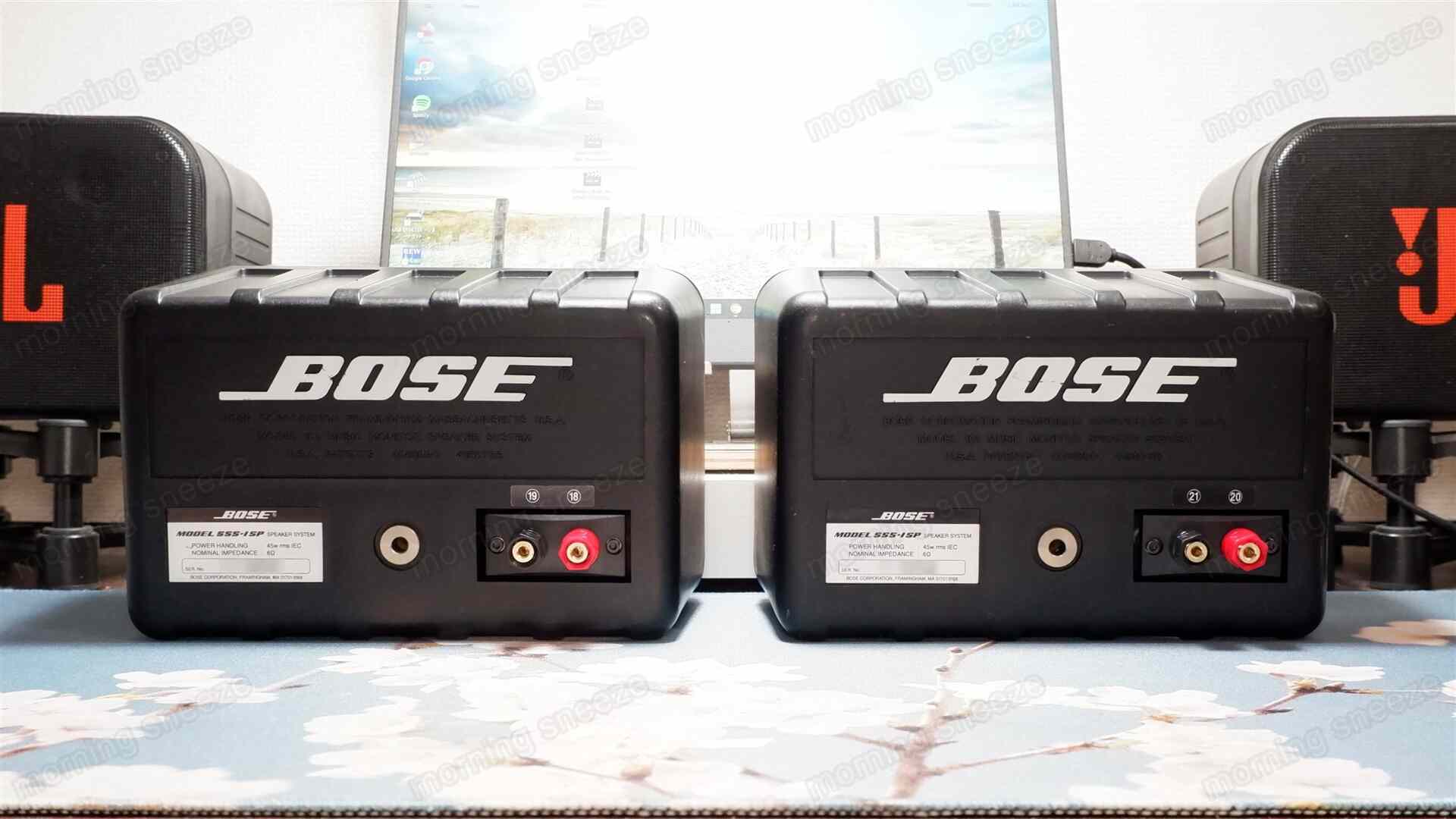 BOSE SSS-1SP を鳴らしてみる - いつか消える文章